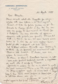 Lettera di Mons. Ippolito Rostagno, già Direttore di Cappella di San Patrizio (N.Y. USA),  Torino, 11 aprile 1955